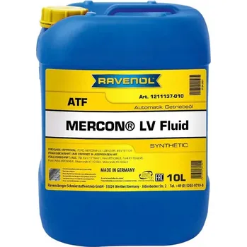 Převodový olej RAVENOL ATF MERCON LV 10L
