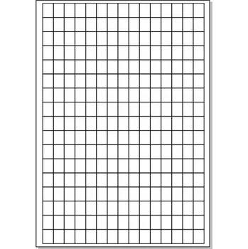 Samolepící etiketa Samolepicí etikety A4 LESKLÉ 13x17mm 10 listů