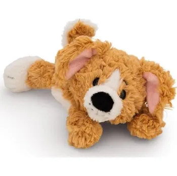 plyšák NICI PLYŠOVÝ MAZLÍČEK PŘÍTULNÍČEK HNĚDÝ PEJSEK LEŽÍCÍ 20 CM