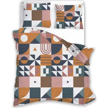 Povlečení Povlečení z mikrovlákna HARMONY 220x200 cm + 2x 70x80 cm vícebarevné