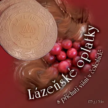 Clip Luhačovice Lázeňské oplatky s višněmi a čokoládovou příchutí