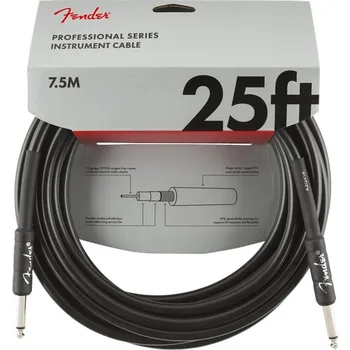 Audio kabel Fender Professional Series 25' Instrument Cable + prodloužená záruka 3 roky