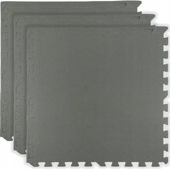 Pěnová podložka Humbi puzzle 3 ks 60 x 60 x 1 cm tmavě šedá