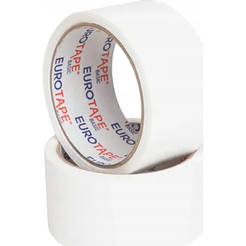 Balicí páska Dalpo bílá, šířka 4,8 mm, délka 48 m, 6 ks