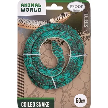 Figurka GUMOVÁ HADIČKA ZELENO-HNĚDÁ 60CM [FIGURKA]