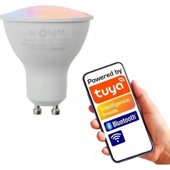 Žárovka LED Žárovka Reflektor GU10 5W RGB+CCT ovládaná přes Tuya Smart Bluetooth