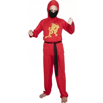 Karnevalový kostým _xx_Kostým pro děti "Ninja červený", Arpex, vel. 110-120 cm