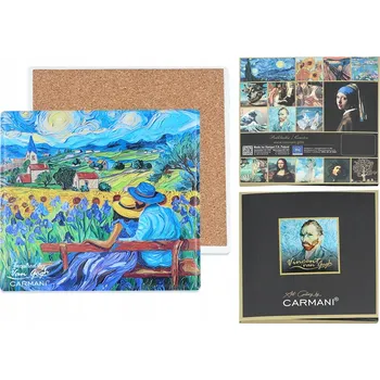 Obraz Keramická podložka - inspirováno malířstvím Vincenta van Gogha