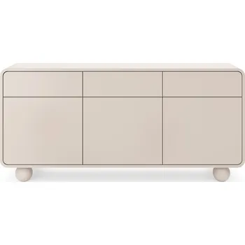 Komoda Komoda 160 cm kašmír skříňky zásuvky moderní elegantní