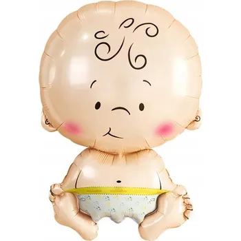 Balónek Fóliový balónek Baby boy, 37x55 cm