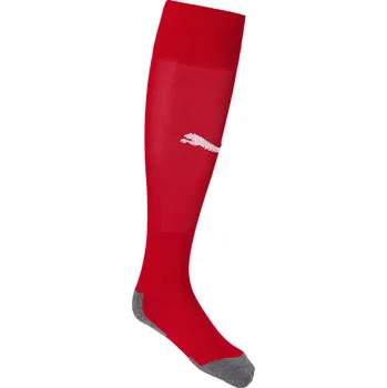 Štulpny Fotbalové štulpny Puma červené, velikost vel.