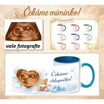 Čekáme miminko 2 - bílý / přehnané rysy