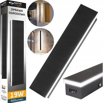 Nástěnné svítidlo Zahradní nástěnné svítidlo Masterled vícebarevné s integrovaným LED zdrojem 19 W