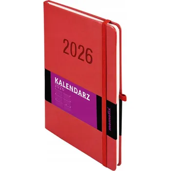 Kalendář Knižkový kalendář 2026 B5 Antra červený