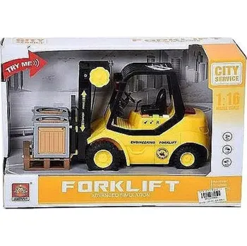 autíčko VYSOKOZDVIŽNÝ VOZÍK 1:16 SVĚTLO A ZVUK