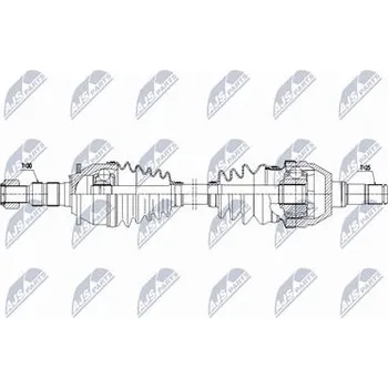 Hnací hřídel - poloosa NTY NPW-PL-174