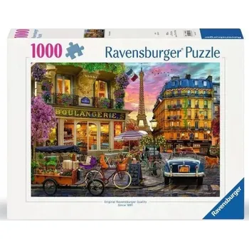 Puzzle Ravensburger Puzzle Paříž za úsvitu 1000 dílků