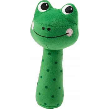 IKEA SANDBI Chrastítko, žába/zelená