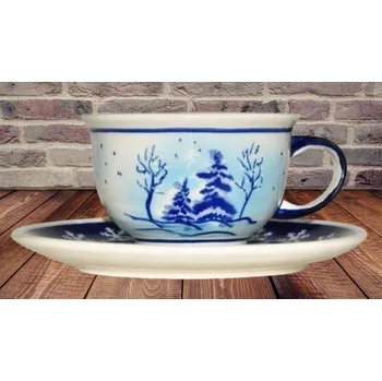 Šálek + podšálek 0,22 l dek du-11 Bolesławiec