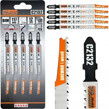 Pilový plátek Pilové listy do přímočaré pily na dřevo T RICHMANN 5 ks