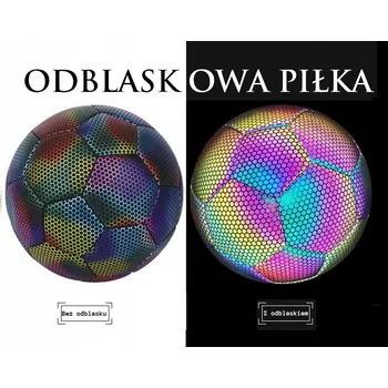Fotbalový míč Reflexní kouzelný fotbalový míč - fluorescenční, svítící