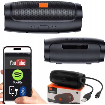 Bluetooth reproduktor Přenosný reproduktor R2 CHARGE MINI 3 černý 20 W