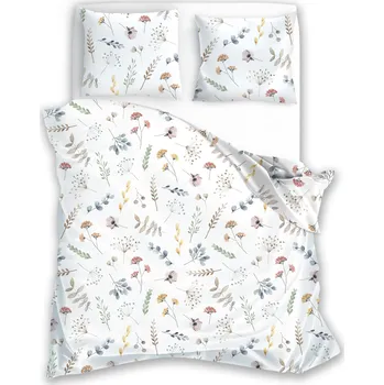 Povlečení z mikrovlákna Harmony 022 220x200 cm + 2x 70x80 cm bílé