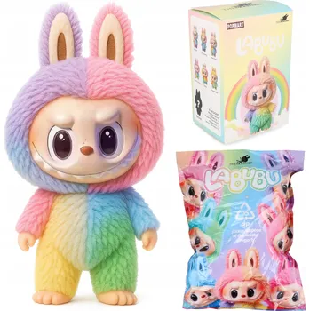 plyšák Plyšová Hračka přívěsek na klíče překvapení Labubu interaktivní zpívající la bubu