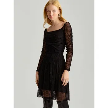 Dámské šaty Šaty babydoll - XS - House - černá - 041CE-99X