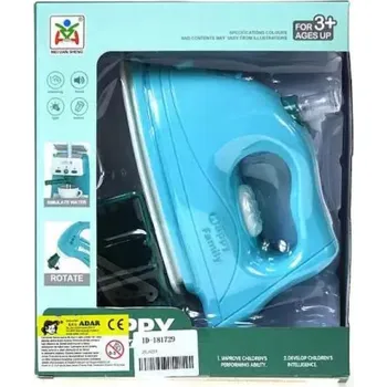 autíčko Žehlička na baterie, se světlem a zvukem; 20,5x17x9,5 cm