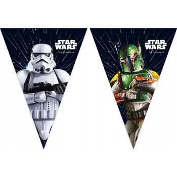 BANNER VLAJKY STAR WARS GALAXY GIRLANDA 230 CM