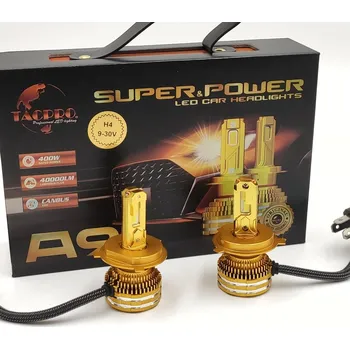 Autožárovka LED autožárovky H4 A9 COB canbus 40000lm 2x200W 6000K, sada 2ks