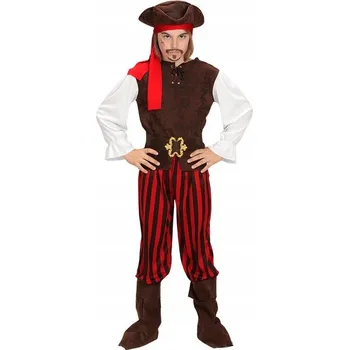 Karnevalový kostým KOSTÝM PIRÁT Z KARIBIKU JACK PIRÁT 158