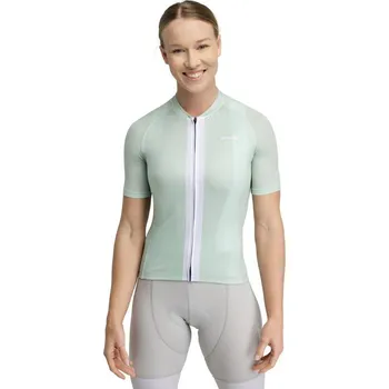 cyklistický dres SIROKO Dámský ultralehký cyklistický dres M3 Senda Jasanově Zelená M BÍLÁ|ZELENÁ