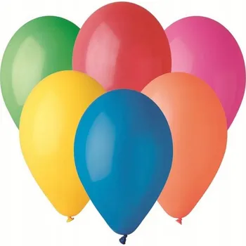 Balónek Latexové balónky Godan barevné 9" 40 kusů