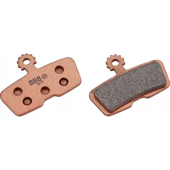 Brzda na kolo Metalické brzdové destičky BBB pro brzdy AVID Code R, RSC, Guide RE