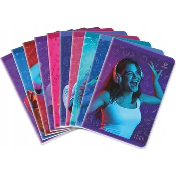 Sešit NOTES Zápisník do školy, sešit A5/64 listů, linkovaný, Young & Singing - kvalitní