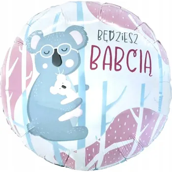 Balónek Fóliový balónek Budeš babička, 18"