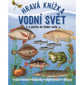 Hravá knížka: Vodní svět - Geert-Jan Roebers (2025, brožovaná)
