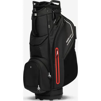 Golfový bag INESIS Golfový bag na vozík BÍLÁ|ČERNÁ