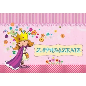 Obraz Pozvánka ZZ-054 Narozeniny princezna (5 ks) / Kukartka