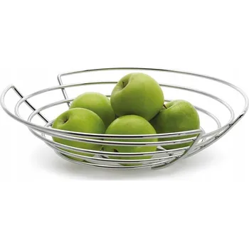Obraz Koš na ovoce kovový stříbrný