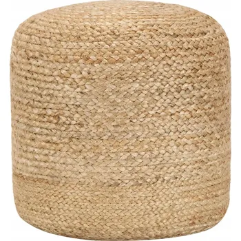 Taburet Taburet jutový 40 x 45 cm, ručně pletený, přírodní barva
