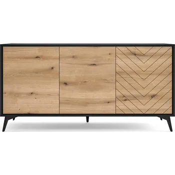 Komoda Komoda AmBi24 Diamond 154 x 39 x 77 cm dub evoke coast matná