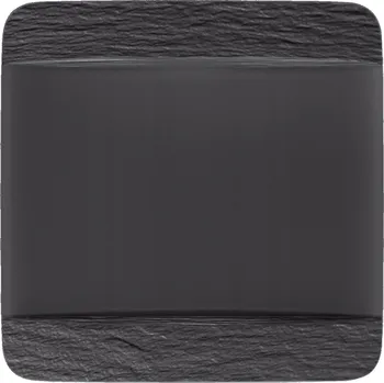 Talíř Mělký jídelní talíř Villeroy&Boch Manufacture Rock 28 cm