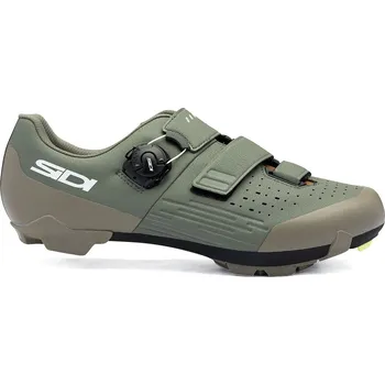 Pánské cyklistické tretry Sidi Silvis tretry 2025 43 zelená/hnědá