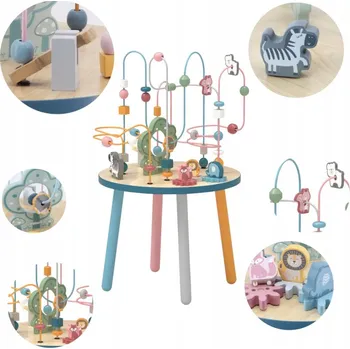 Dřevěná hračka Manipulační stolek Viga 44033