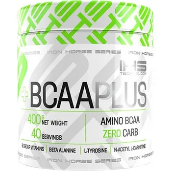 Aminokyselina BCAA prášek IHS - BCAA PLUS IHS Iron Horse 400 g příchuť lesní plody