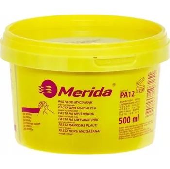 Péče o ruce Mycí pasta na ruce Merida PA12 0,5 l
