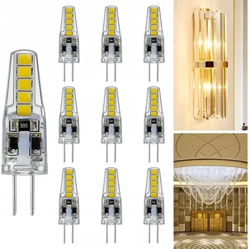 Žárovka 10x LED žárovka KAPSLOVÁ MINI G4 6W 2700K 12V Teplá bílá